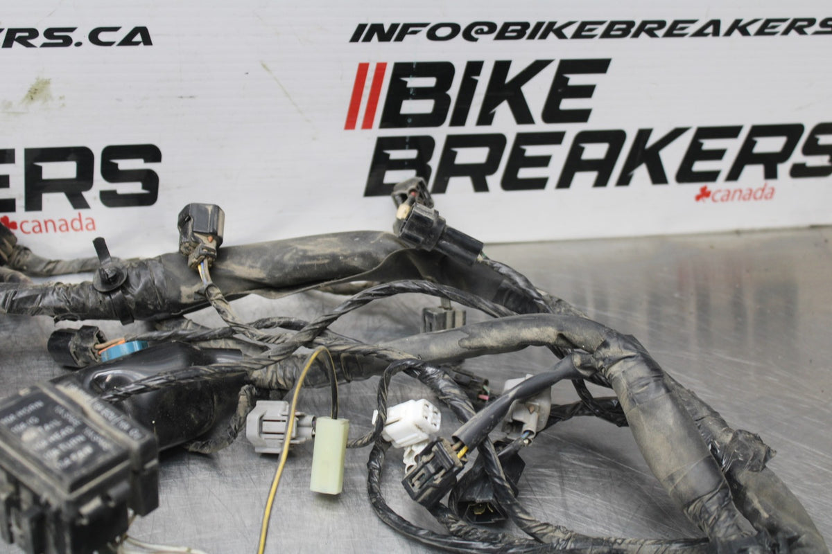 07 KAWASAKI NINJA 650 EX650 MAIN ENGINE WIRING HARNESS MOTOR WIRE LOOM BB844