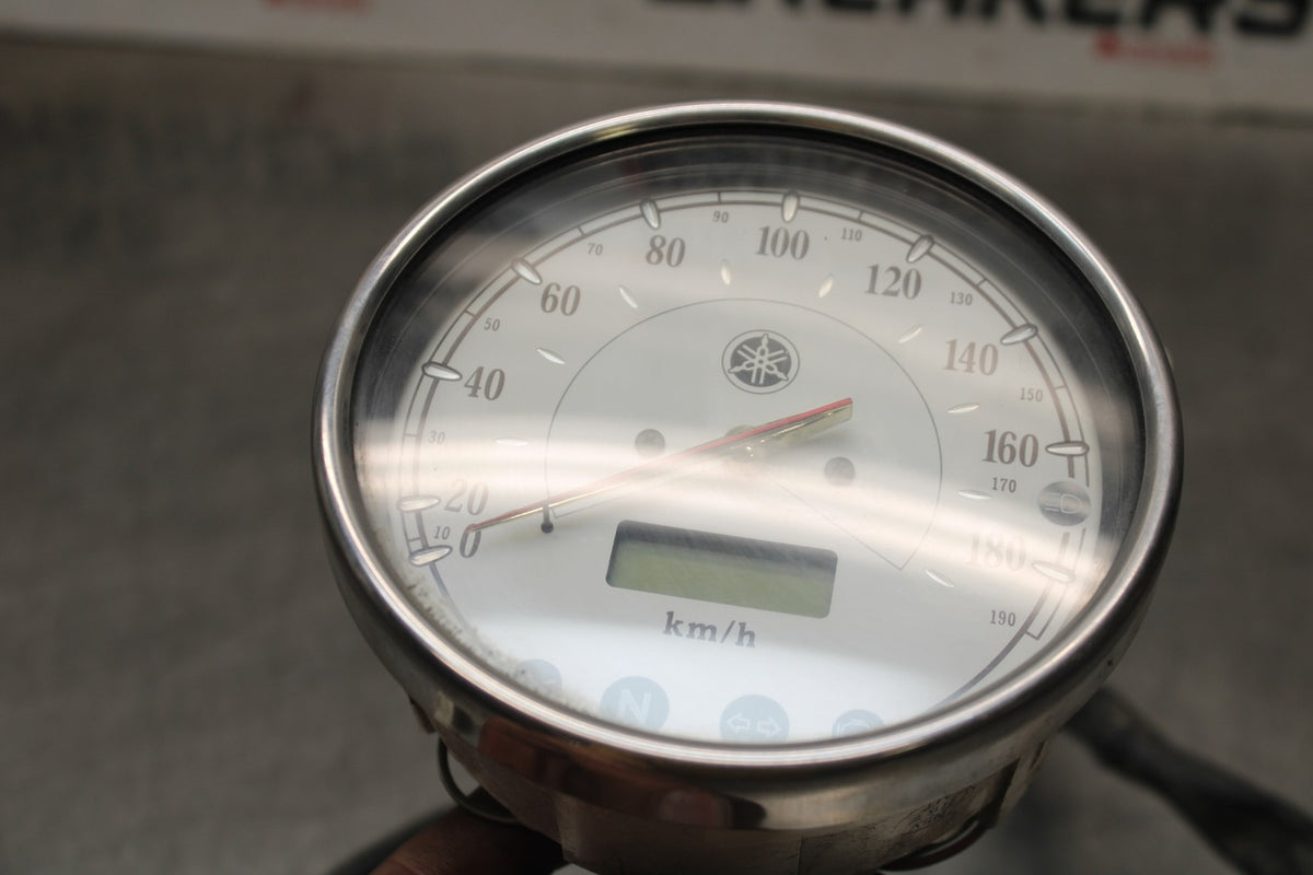 08 YAMAHA V STAR 1100 XVS1100AW CLASSIC GAUGES METER SPEEDO TACH BB916