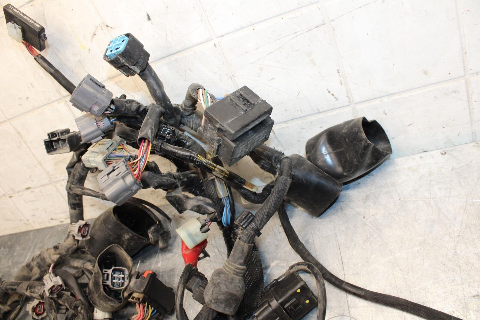 19-20 KAWASAKI NINJA ZX6R ZX636 MAIN ENGINE WIRING HARNESS MOTOR WIRE LOOM BB528