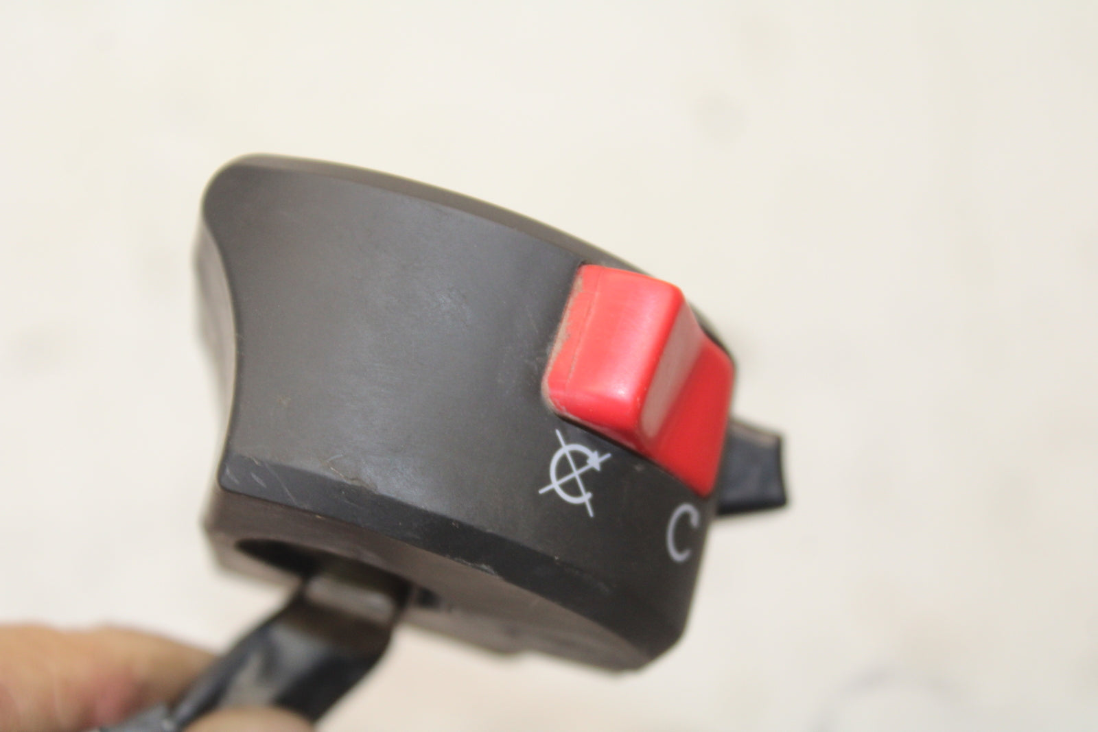 09-14 YAMAHA YZF R1 RIGHT CLIP ON HANDLE KILL OFF START SWITCH SWITCHES BB696