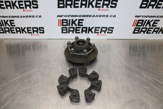 04-05 KAWASAKI NINJA ZX10R REAR HUB & SHOCK DAMPERS CUSH ABSORBERS BB163