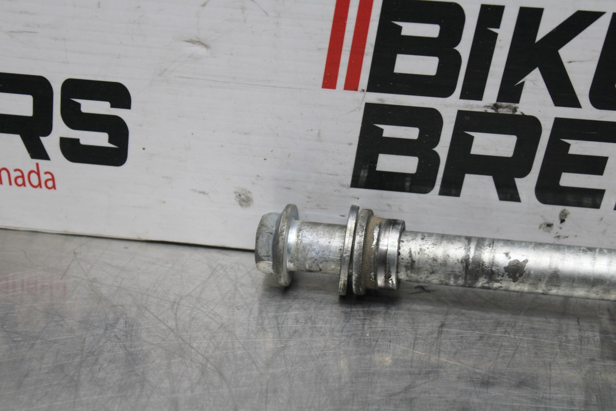 08 KAWASAKI NINJA 650 EX650 REAR AXLE BACK WHEEL RIM PIVOT BOLT AXEL BB797