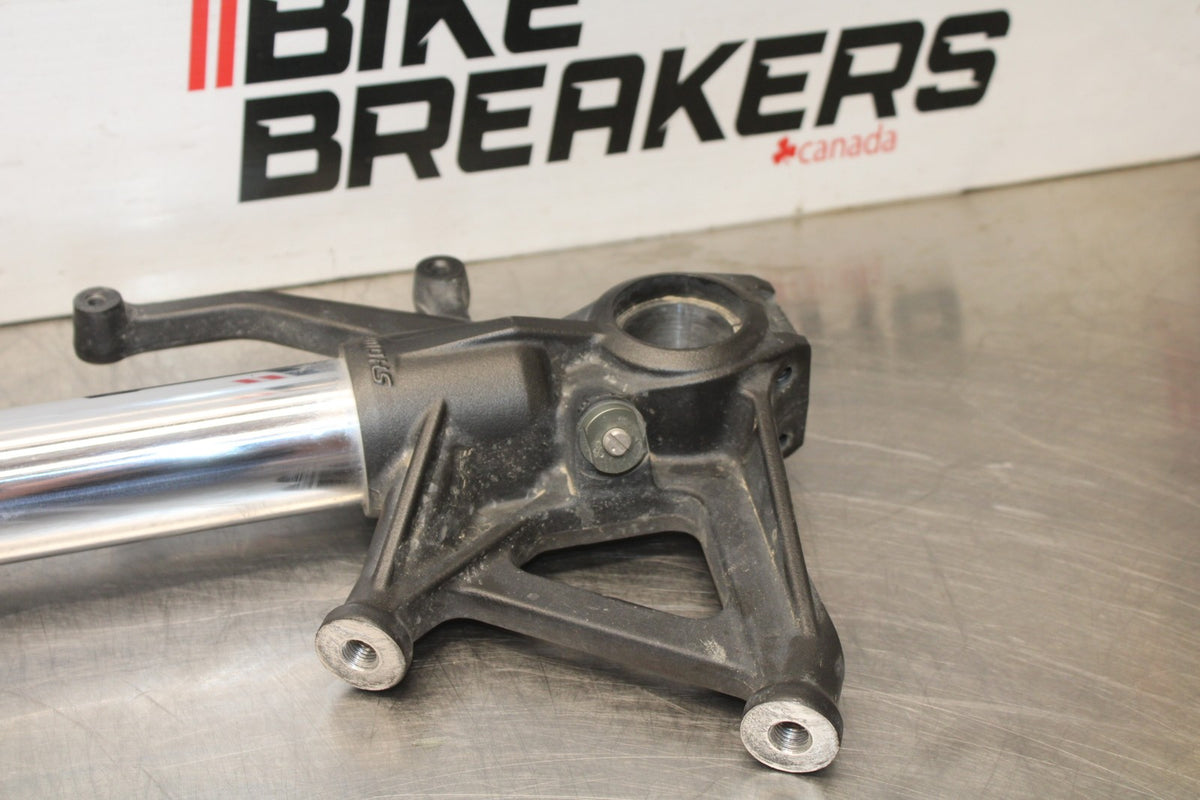 08 KAWASAKI ZX6R RIGHT FRONT FORK SHOCK SUSPENSION BB896