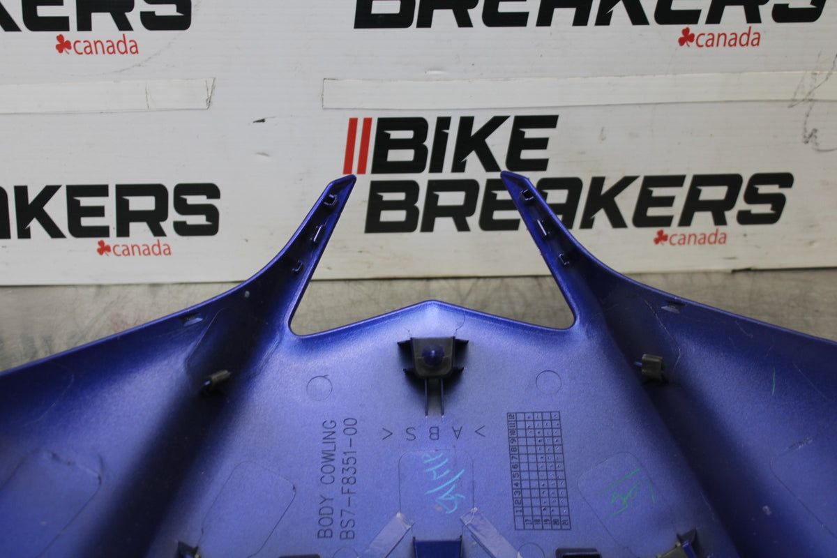 23 YAMAHA YZF R3 FRONT UPPER NOSE FAIRING COWL SHROUD BB003