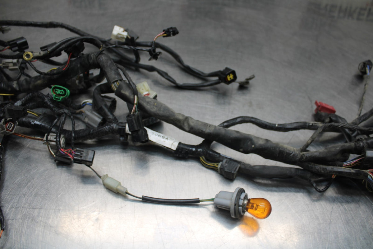 07-08 KAWASAKI NINJA ZX6R MAIN ENGINE WIRING HARNESS MOTOR WIRE LOOM BB855