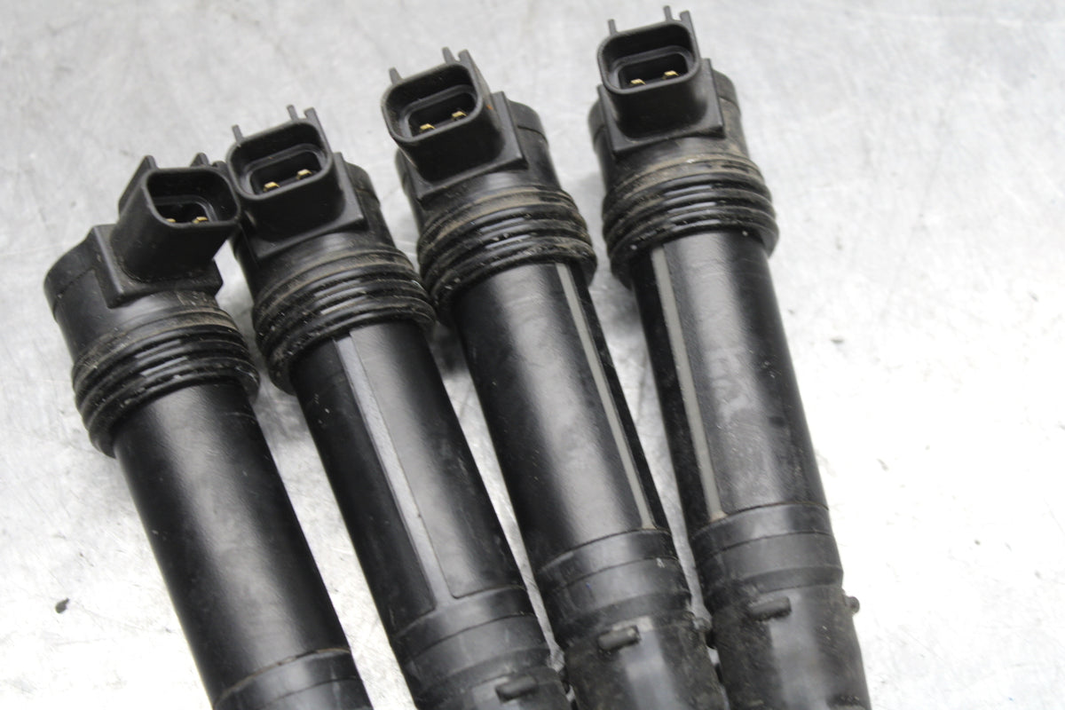 13-18 KAWASAKI NINJA ZX6R IGNITION COILS COIL SPARK PLUG CAPS BB118