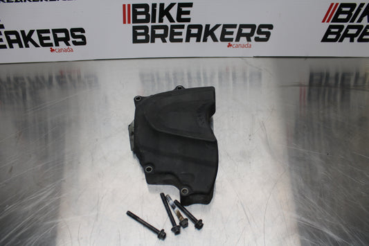 13-17 KAWASAKI NINJA ZX6R ZX636 ABS ENGINE SPROCKET COVER BB143