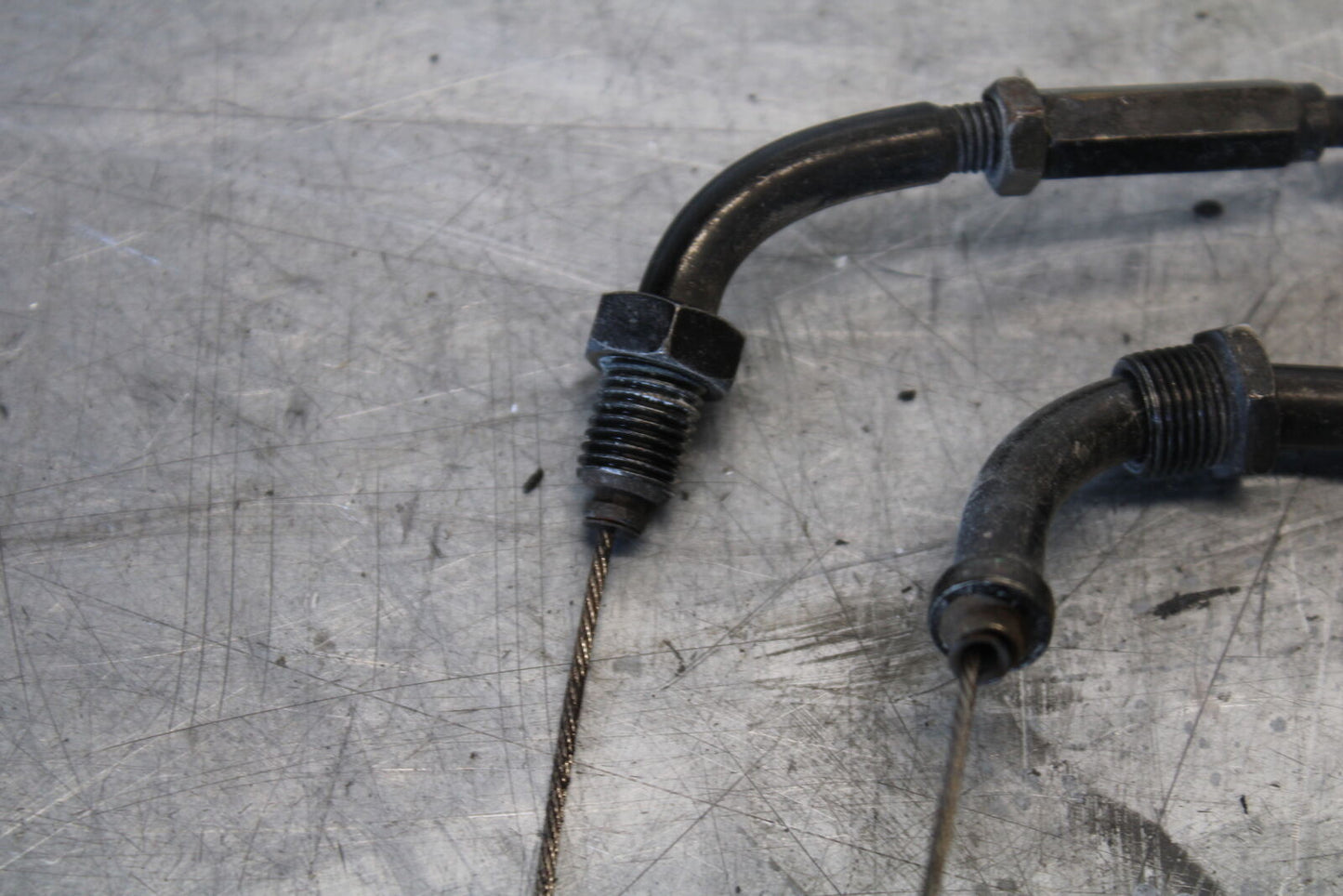 03-04 HONDA CBR600RR THROTTLE CABLES LINES 17910-MBW-D20 17920-MBW-D20 BB661