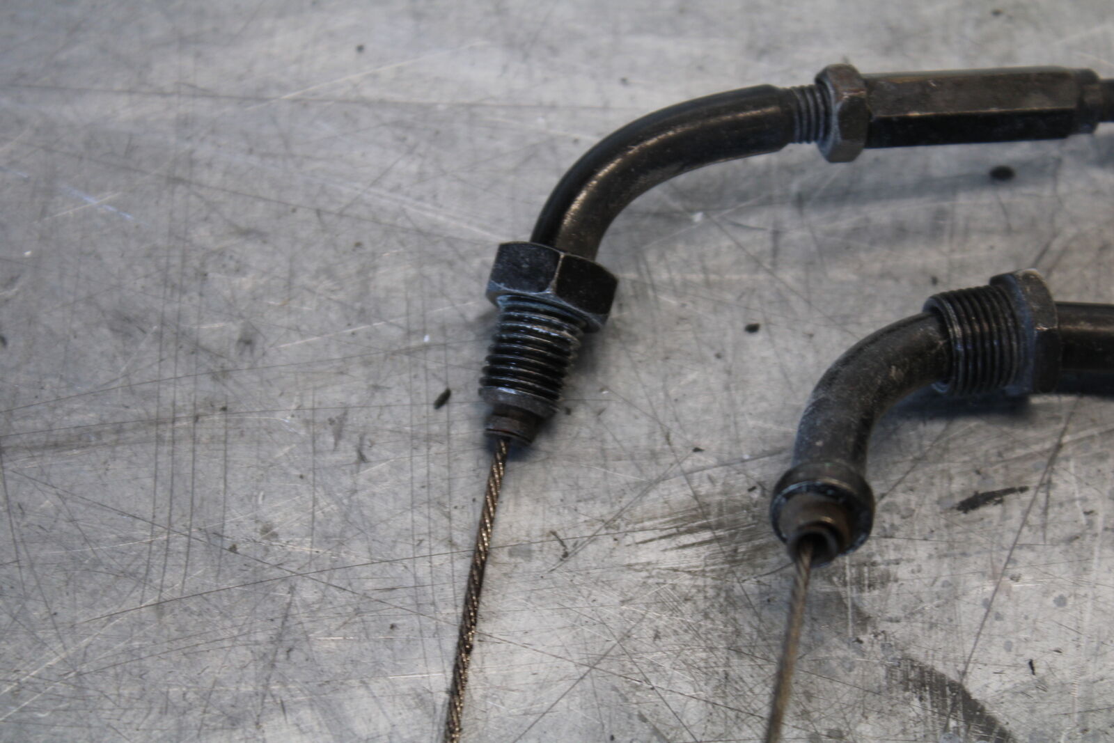 03-04 HONDA CBR600RR THROTTLE CABLES LINES 17910-MBW-D20 17920-MBW-D20 BB661