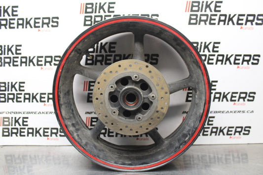 05 YAMAHA YZF R6 REAR WHEEL BACK RIM & ROTOR BB814