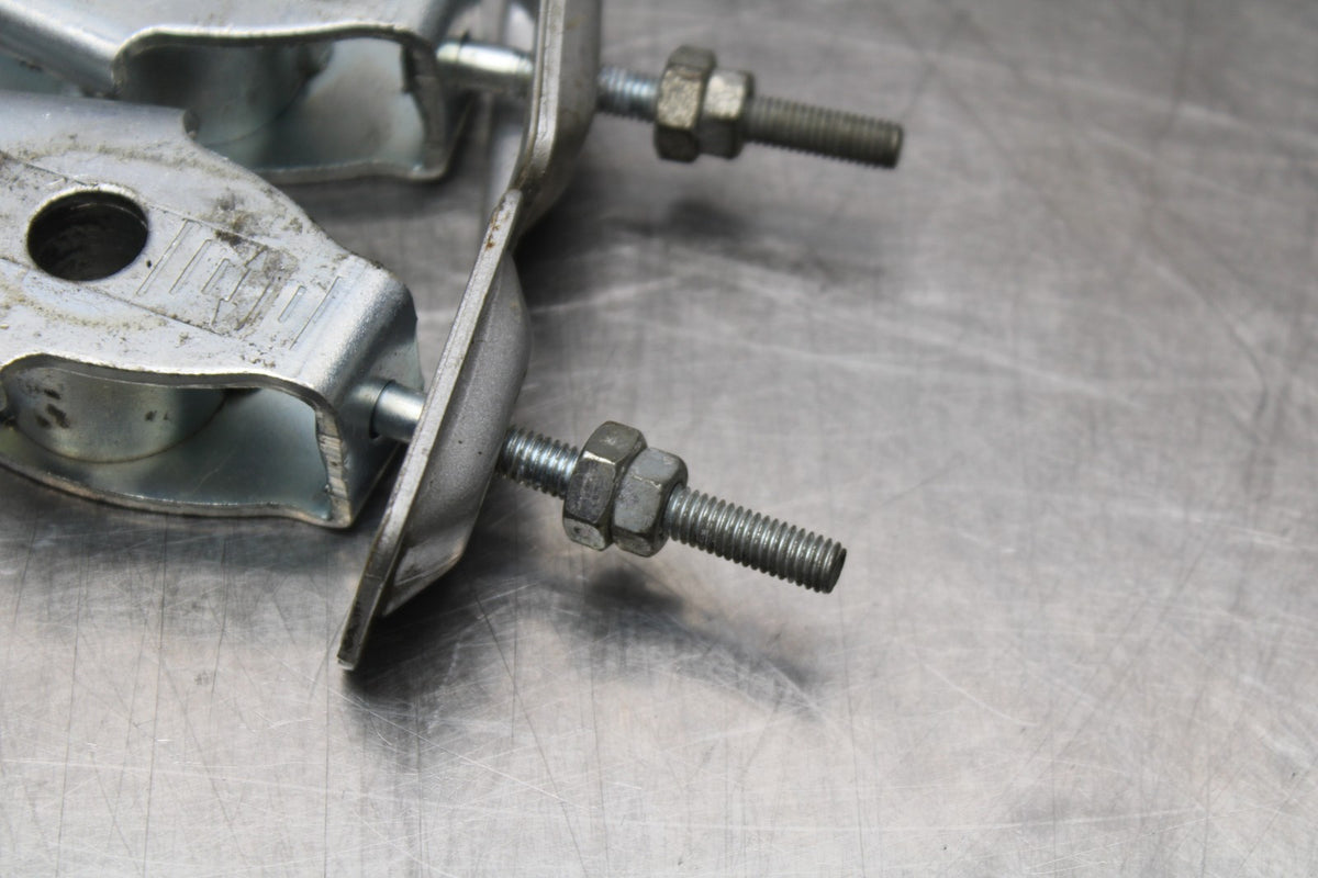 08 HONDA CBR125R SWINGARM CHAIN TENSIONER ADJUSTMENT BRACKETS  BB839
