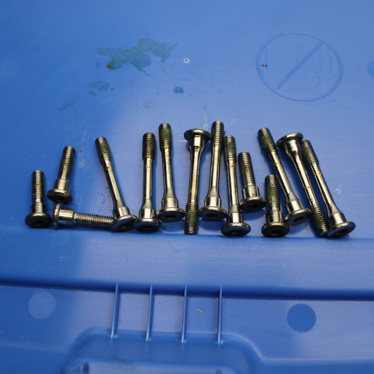 83-86 HONDA V65 MAGNA  BACK FRONT BRAKE ROTOR BOLTS SCREW ASSORTMENT BB236