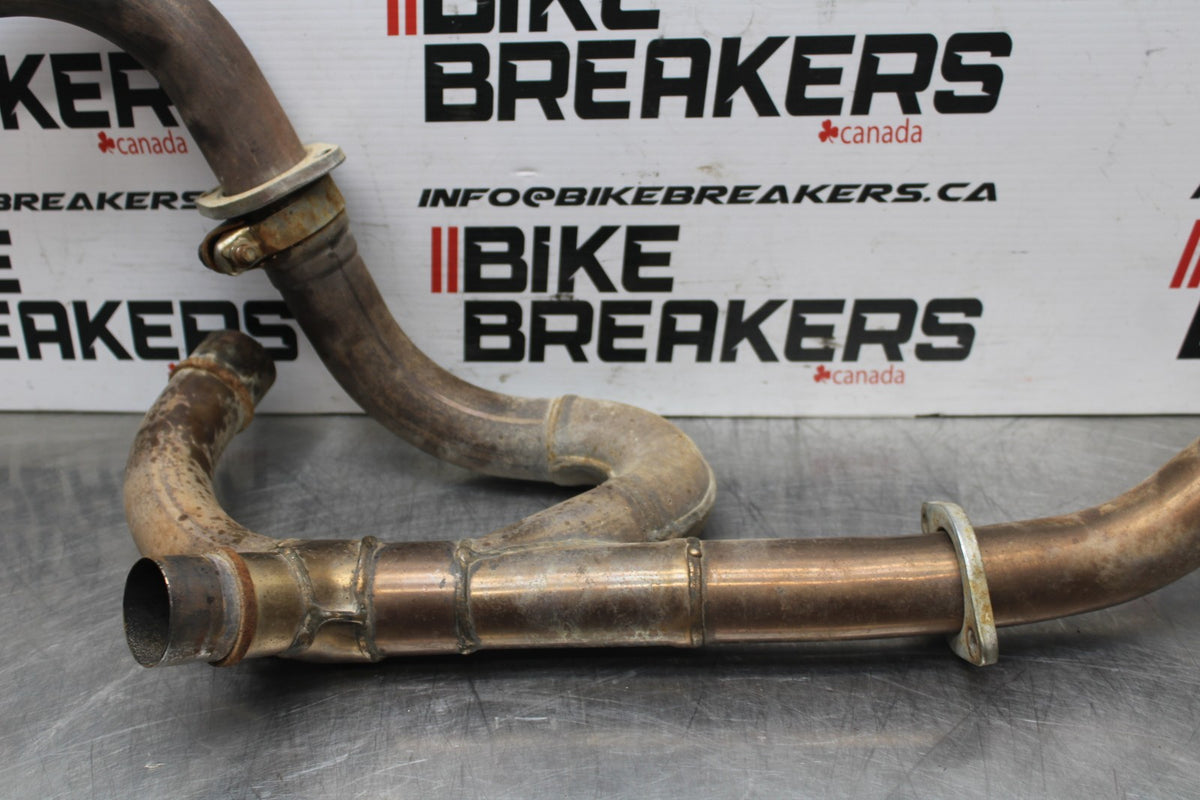 98-05 HONDA SUPER HAWK 1000 VTR1000F EXHAUST HEADER PIPES MANIFOLD BB821