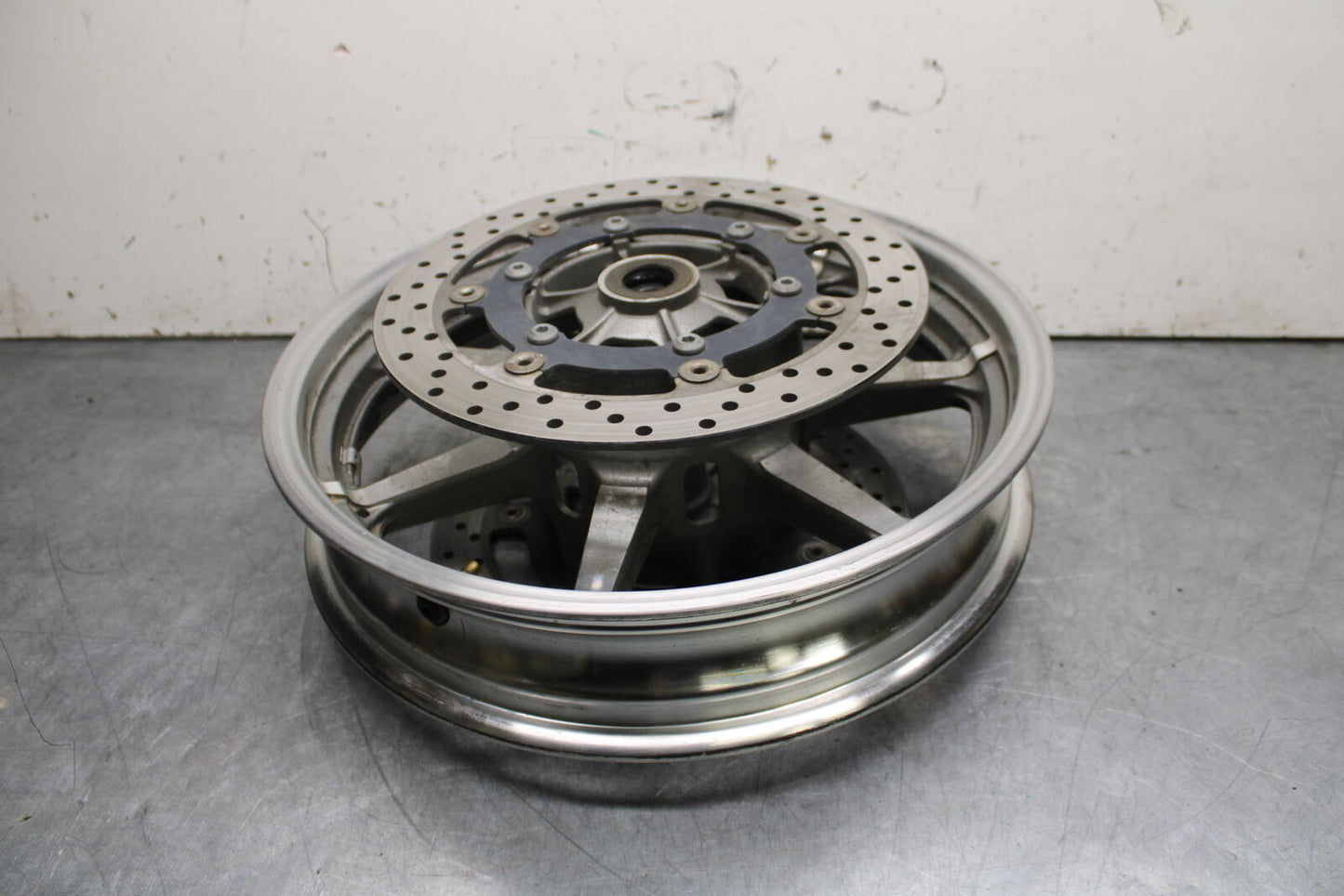 14-15 YAMAHA V STAR 1300 XVS1300CT TOURER FRONT WHEEL FRONT RIM BB722