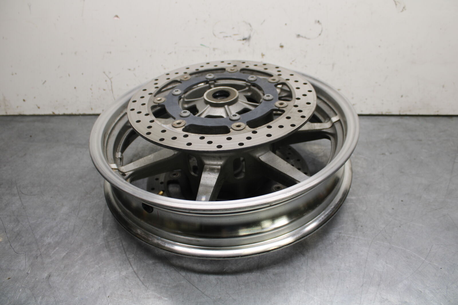 14-15 YAMAHA V STAR 1300 XVS1300CT TOURER FRONT WHEEL FRONT RIM BB722