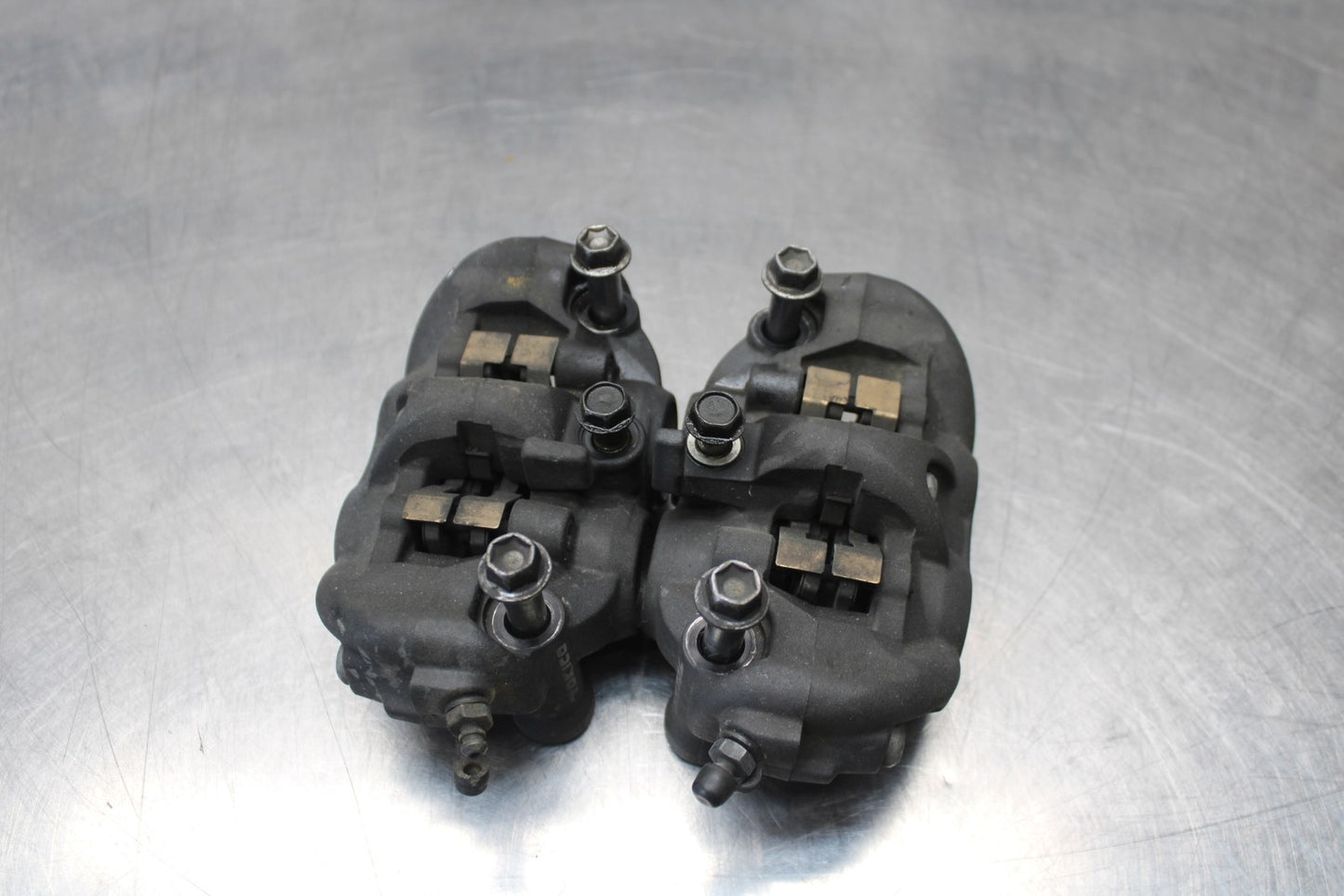 08 KAWASAKI NINJA ZX10R RIGHT LEFT FRONT BRAKE CALIPER SET PAIR CALIPERS BB201