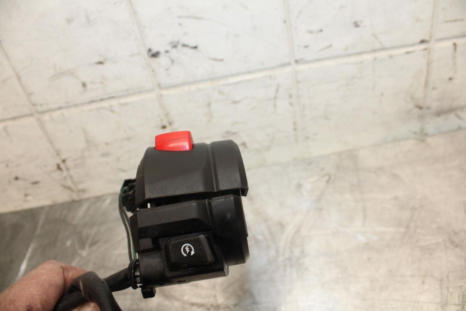 2016 Suzuki Bandit 1250S GSF1250SA ABS RIGHT CLIP ON HANDLE KILL OFF START BB509