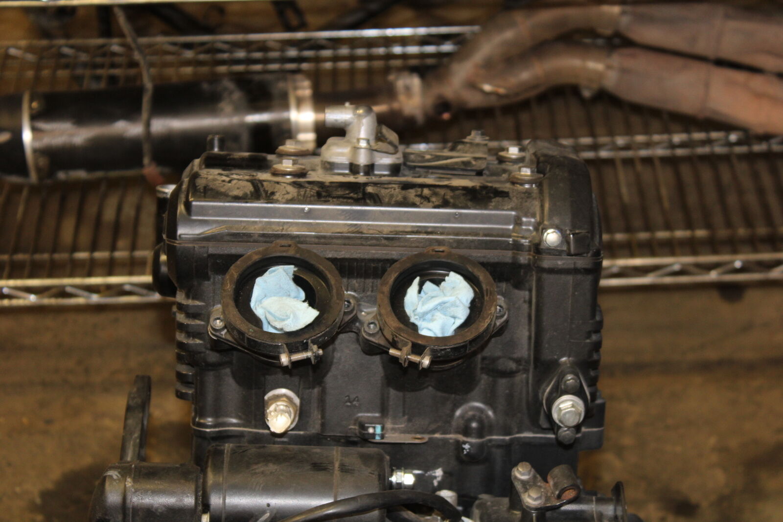 14-15 KAWASAKI NINJA 650 EX650F ABS ENGINE MOTOR BB741