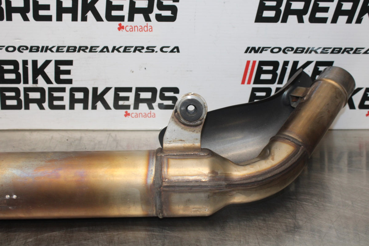 24-25 KAWASAKI NINJA ZX4R EXHAUST HEADER PIPES MANIFOLD BB827