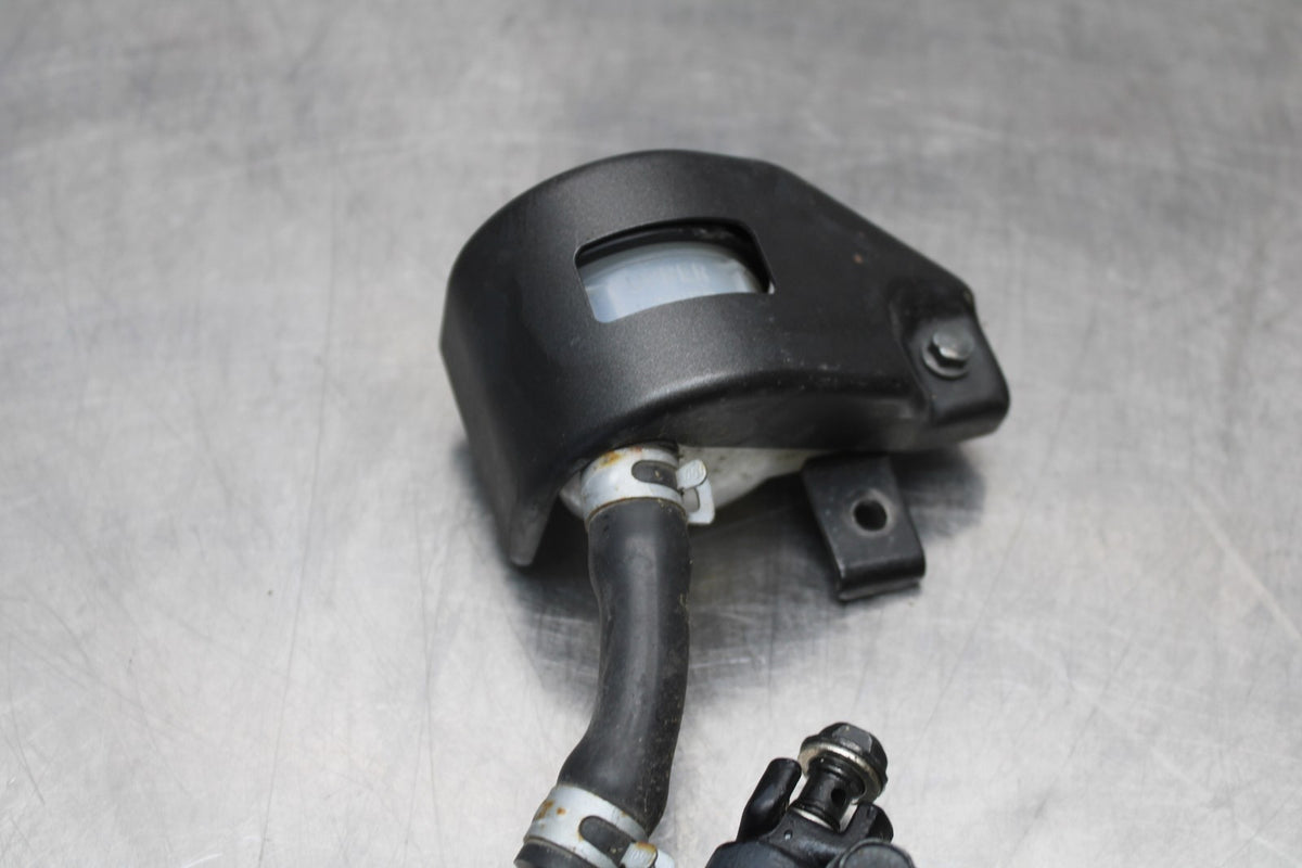 08 KAWASAKI VULCAN 900 REAR BACK BRAKE MASTER CYLINDER W RESERVOIR BB184