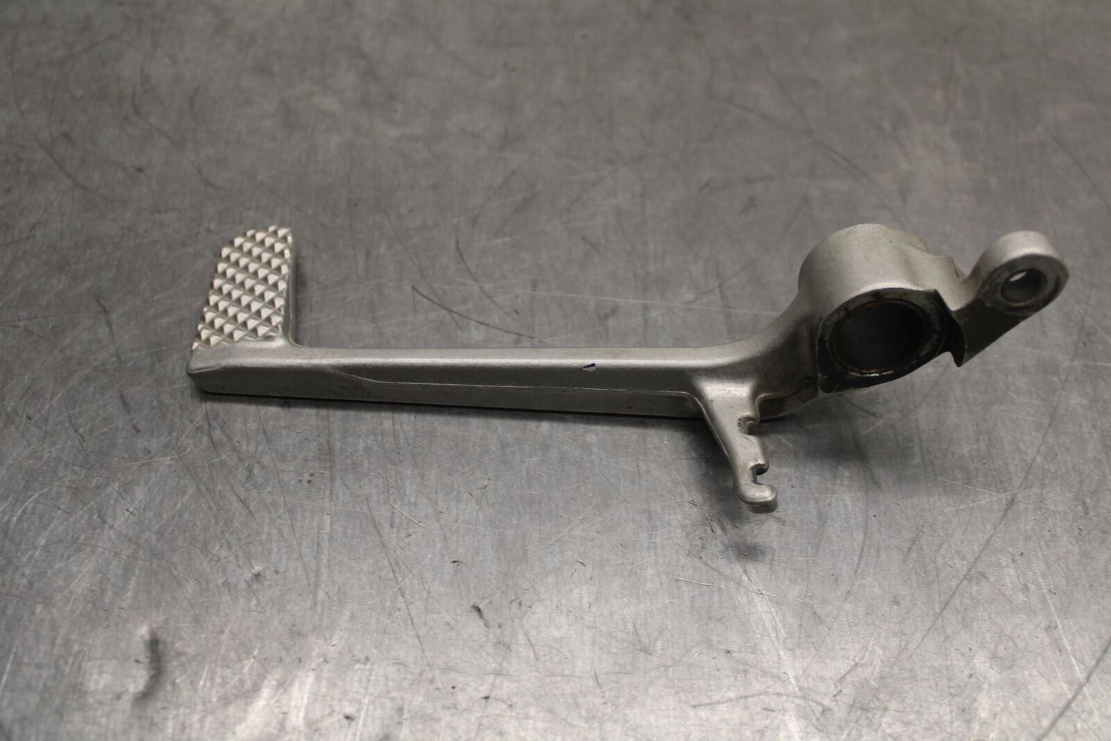 08-09 YAMAHA YZF R6S RIGHT REARSET BRAKE FOOT PEDAL BB114