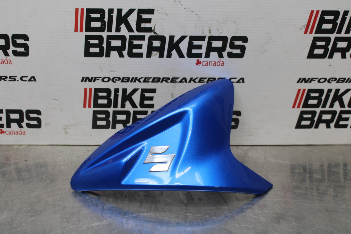 11-24 SUZUKI GSXR750 LEFT FRONT GAS TANK FUEL CELL FAIRING COWL COVER TRIM BB871
