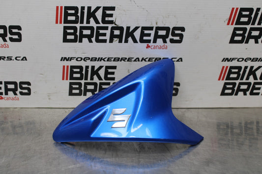 11-24 SUZUKI GSXR750 LEFT FRONT GAS TANK FUEL CELL FAIRING COWL COVER TRIM BB871