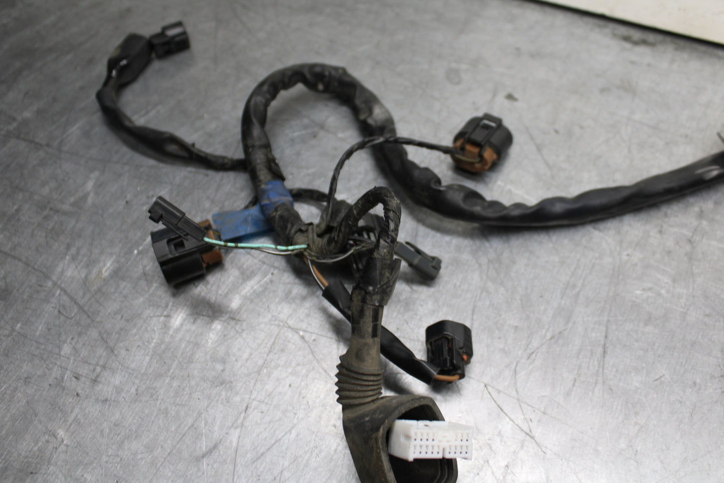 08-10 SUZUKI GSXR 600 HEADLIGHT SPEEDO GAUGES WIRING HARNESS WIRE LOOM BB753