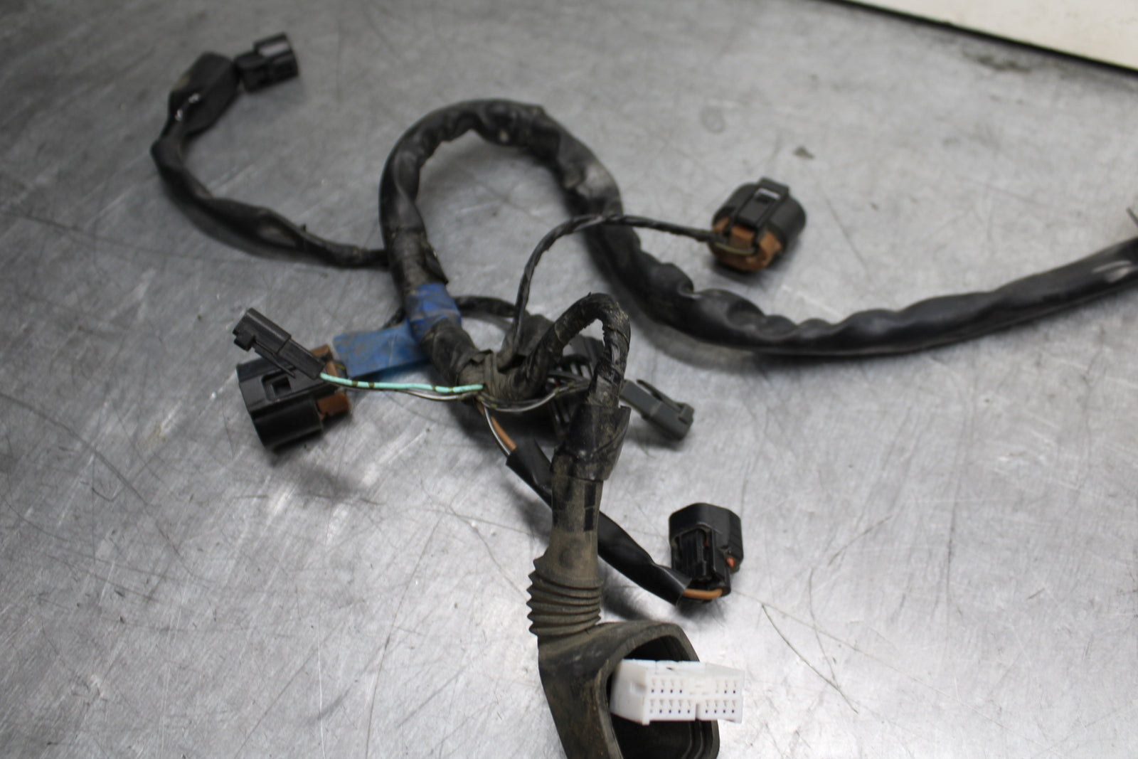 08-10 SUZUKI GSXR 600 HEADLIGHT SPEEDO GAUGES WIRING HARNESS WIRE LOOM BB753