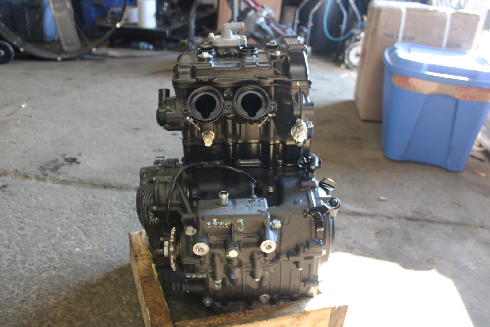 18-23 KAWASAKI NINJA 400 EX400 ABS ENGINE MOTOR BB192