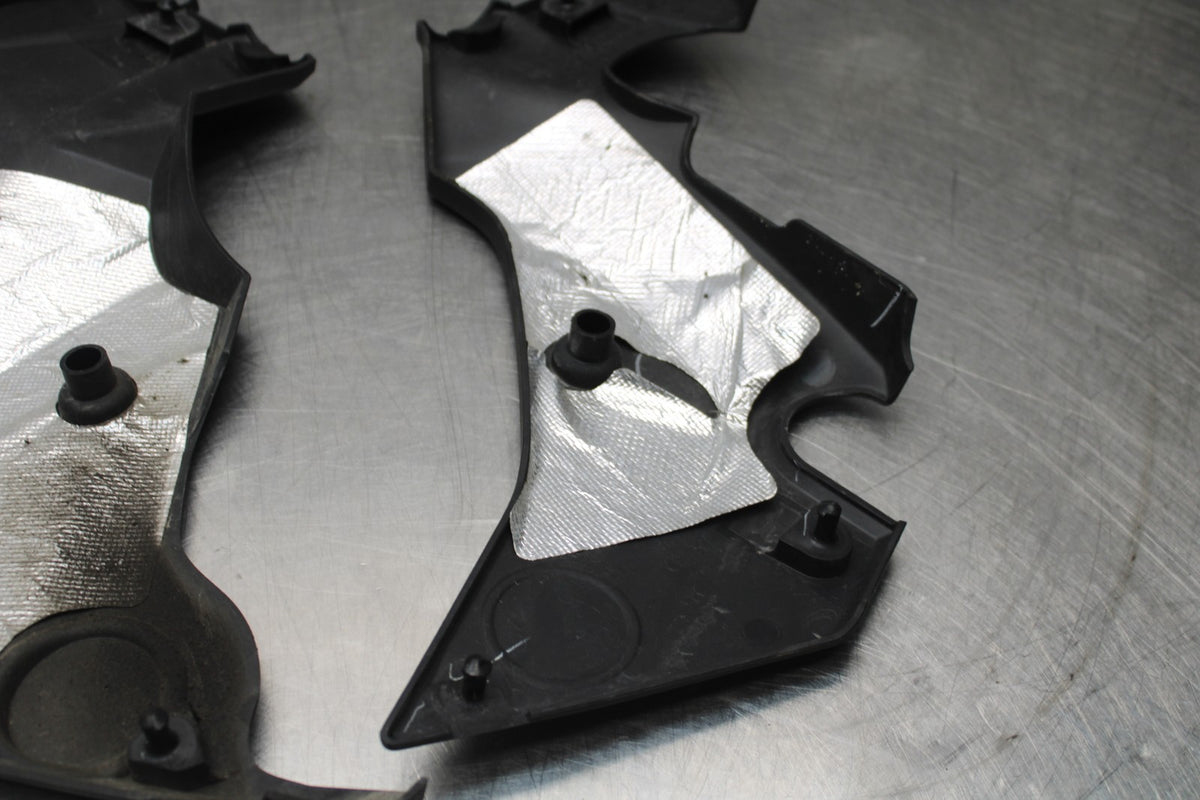 12-16 KAWASAKI NINJA 650 EX650F ABS RIGHT LEFT FRAME MID COVERS COWLS BB860