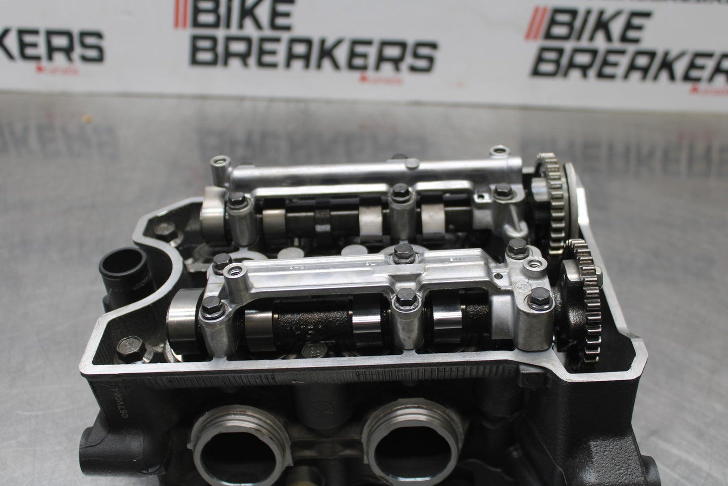 14-17 YAMAHA FZ07 7800km ENGINE TOP END CYLINDER HEAD BB766