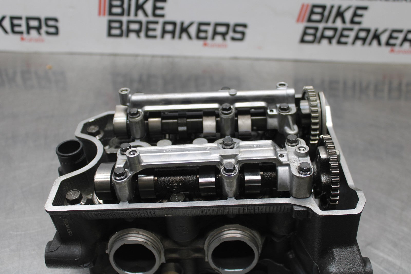 14-17 YAMAHA FZ07 7800km ENGINE TOP END CYLINDER HEAD BB766