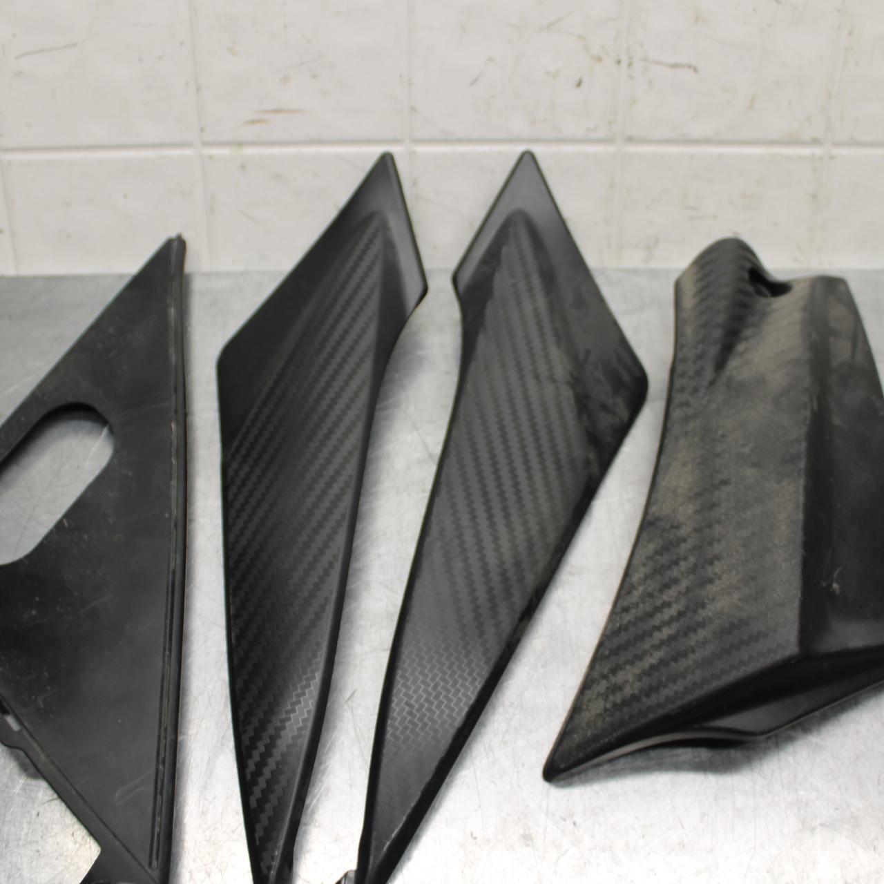 2015 Suzuki GSXR750 RIGHT LEFT GAS FUEL TANK PANELS COVERS TRIM SET  BB595