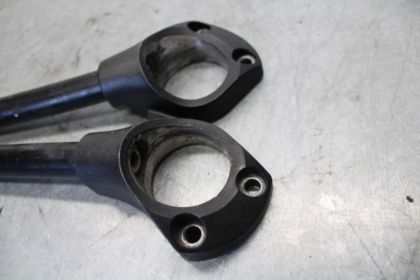 06-07 KAWASAKI NINJA ZX14R LEFT RIGHT CLIP ON ONS HANDLEBARS PAIR SET bb433