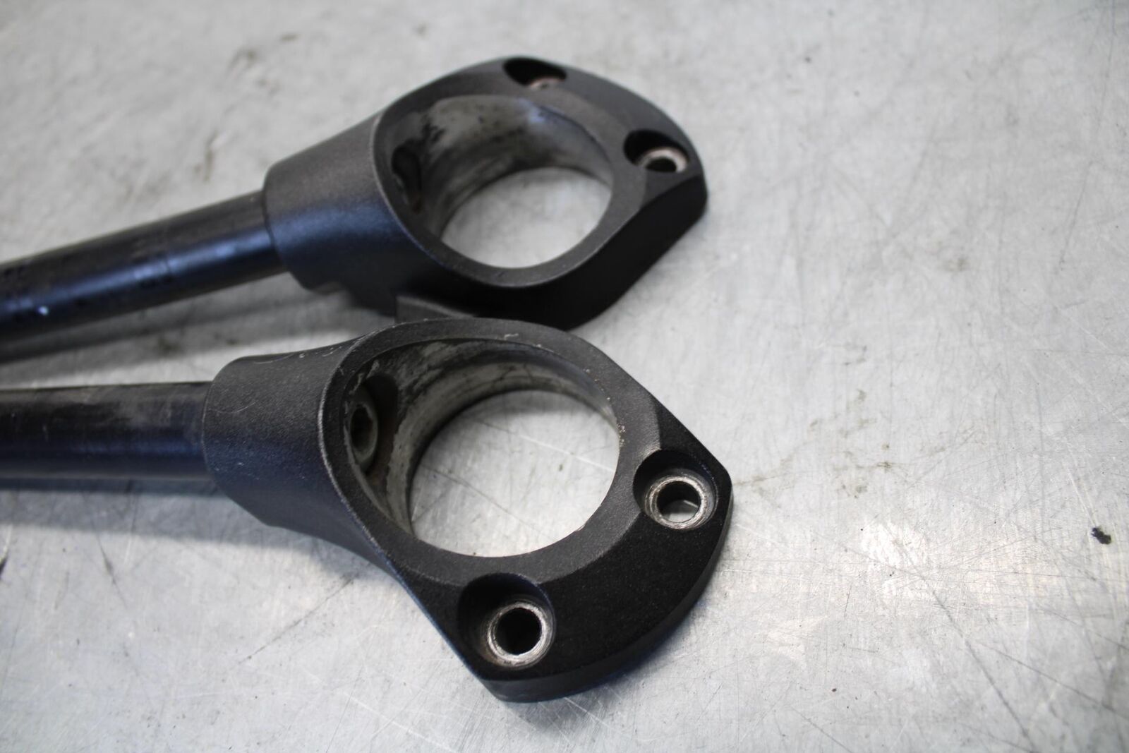 06-07 KAWASAKI NINJA ZX14R LEFT RIGHT CLIP ON ONS HANDLEBARS PAIR SET bb433