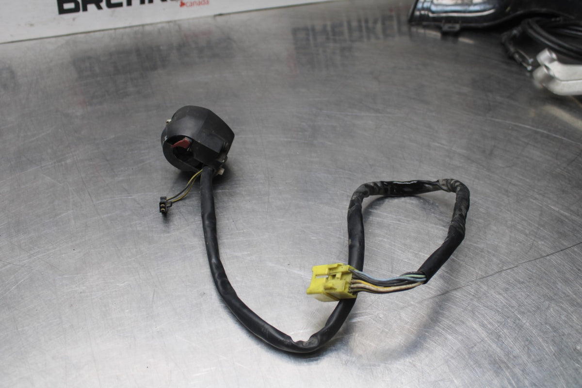 00 SUZUKI GSXR750 LEFT CLIP ON HANDLE HORN SIGNALS SWITCH SWITCHES BB820