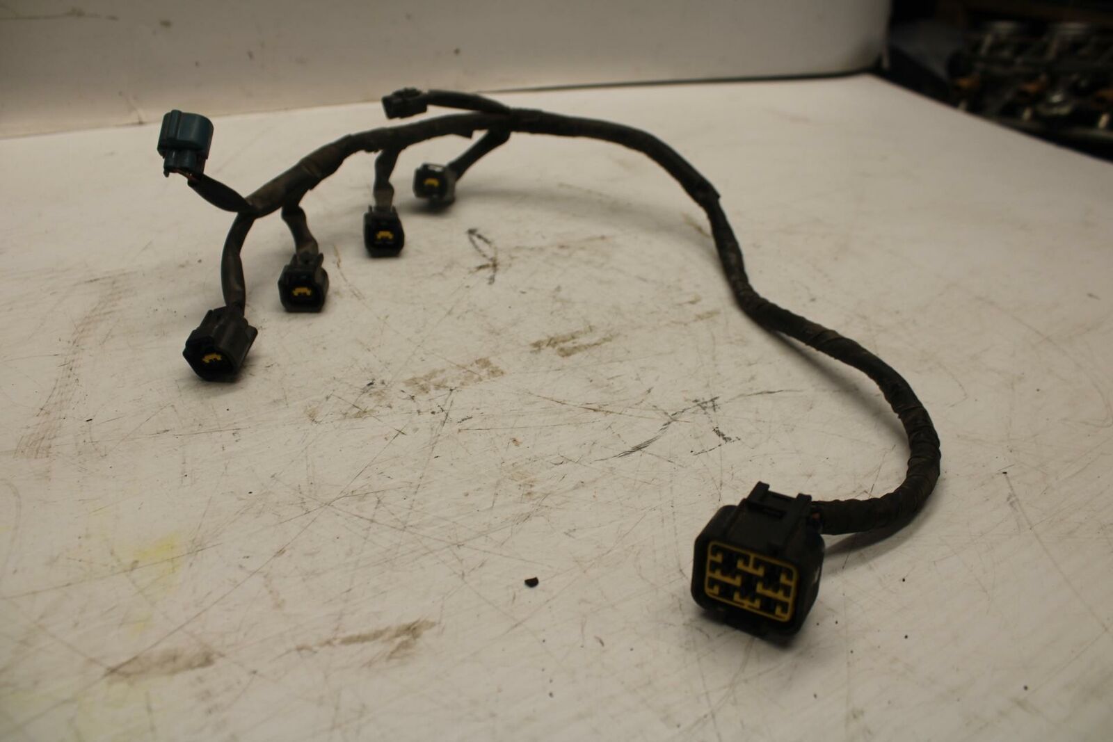 07 YAMAHA YZF R6 2c0 IGNITION COIL WIRING HARNESS WIRE  2C0-82309-00-00 BB284