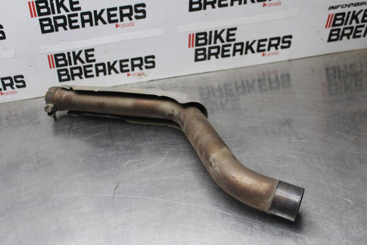 05-06 KAWASAKI NINJA ZX6R EXHAUST MIDPIPE MID MIDDLE PIPE BB877