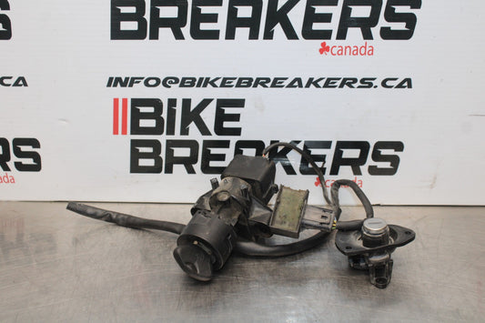 12-14 BMW S1000RR IGNITION LOCK KEY SET W/ SEAT LOCK BB204