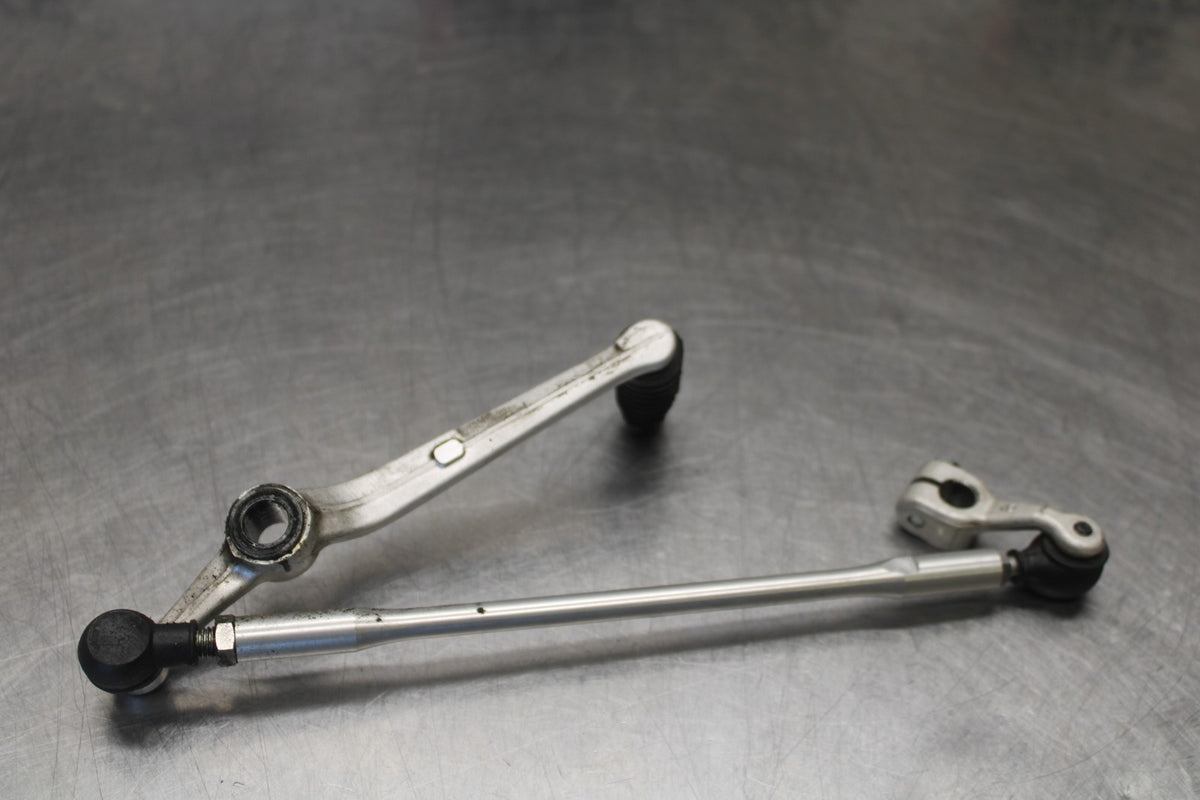 08-16 YAMAHA YZF R6 SHIFTER LINKAGE SHIFT LINK PEDAL BB929
