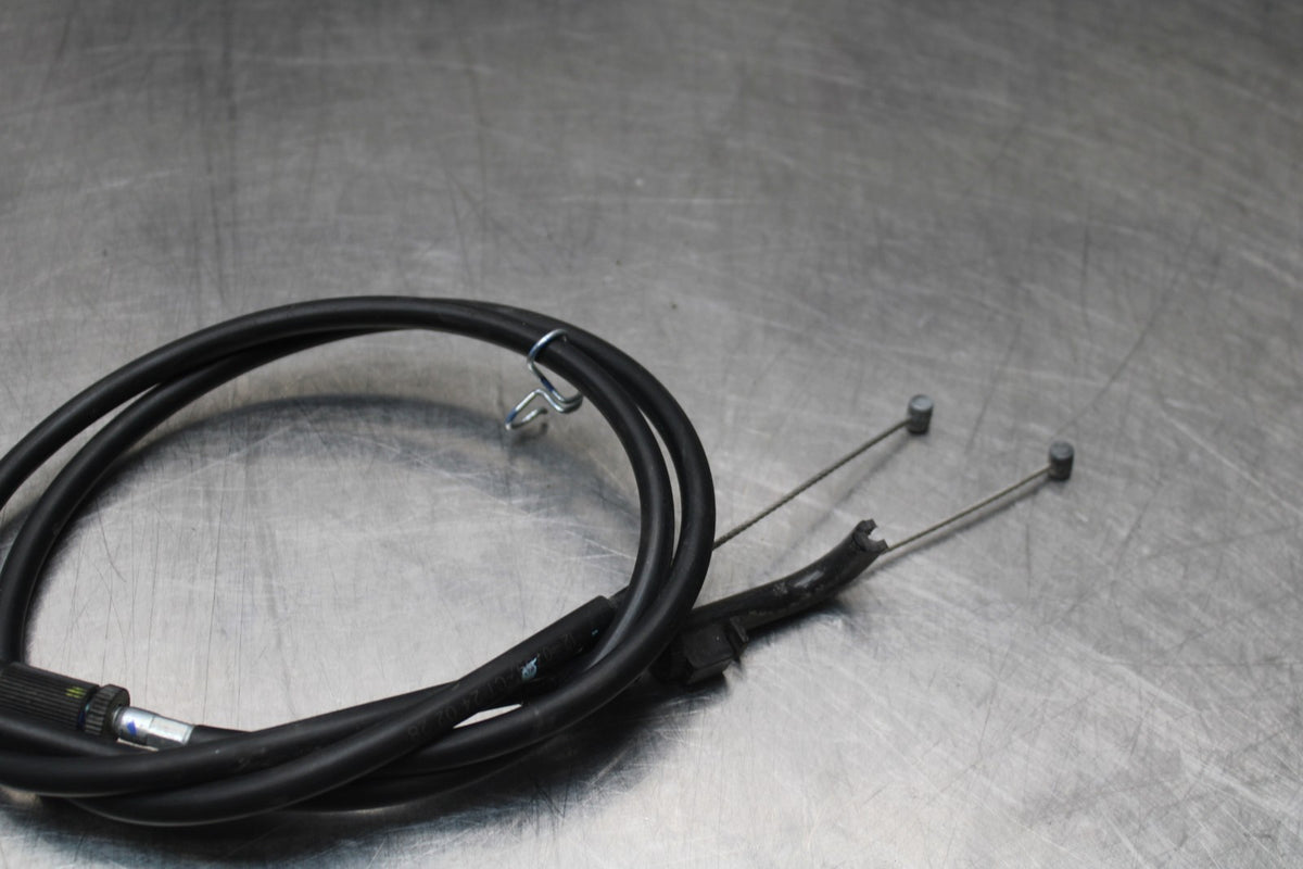 24 KAWASAKI NINJA 500 ABS THROTTLE CABLES LINES BB818