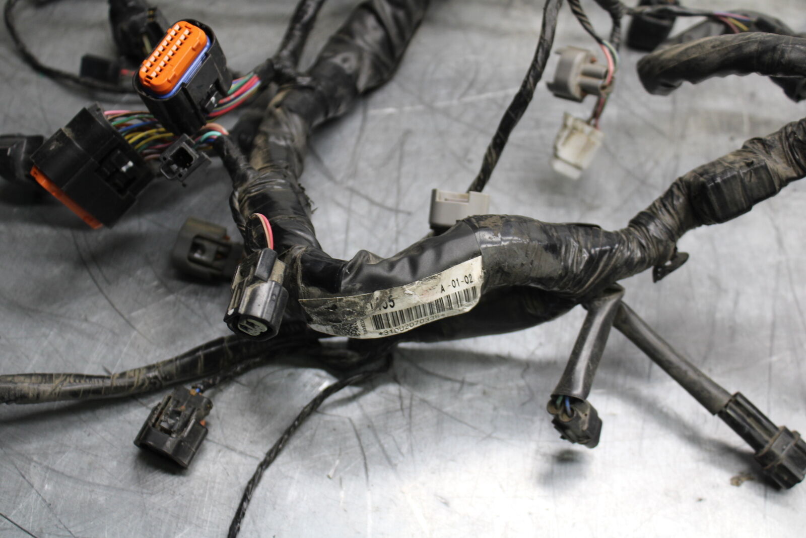 12-17 KAWASAKI ER-6N Z650 MAIN ENGINE WIRING HARNESS MOTOR WIRE LOOM BB709