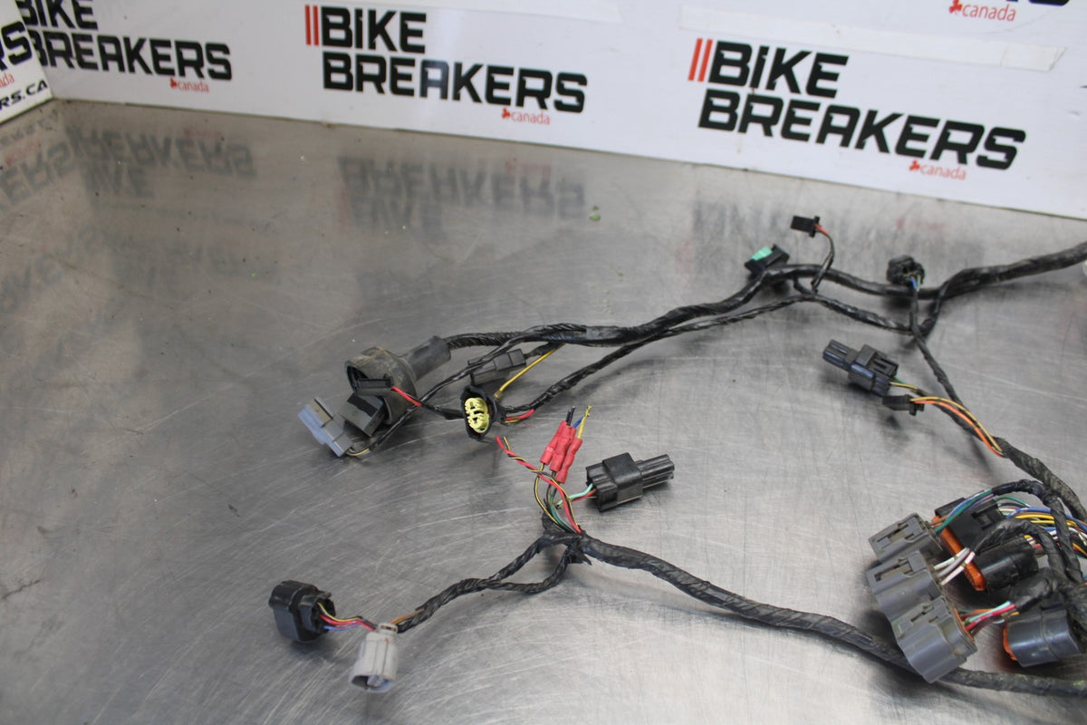 08 KAWASAKI NINJA ZX10R MAIN ENGINE WIRING HARNESS MOTOR WIRE LOOM BB902