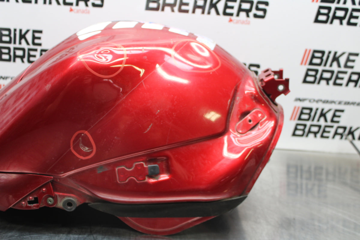 07-08 YAMAHA YZF R1 GAS TANK FUEL CELL PETROL RESERVOIR BB160