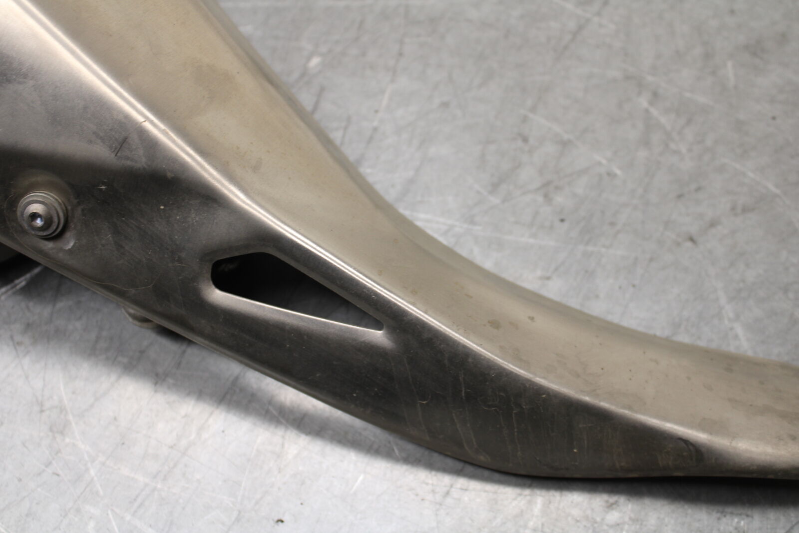 19-22 KAWASAKI Z400 EXHAUST PIPE MUFFLER SLIP ON CAN SILENCER BB708