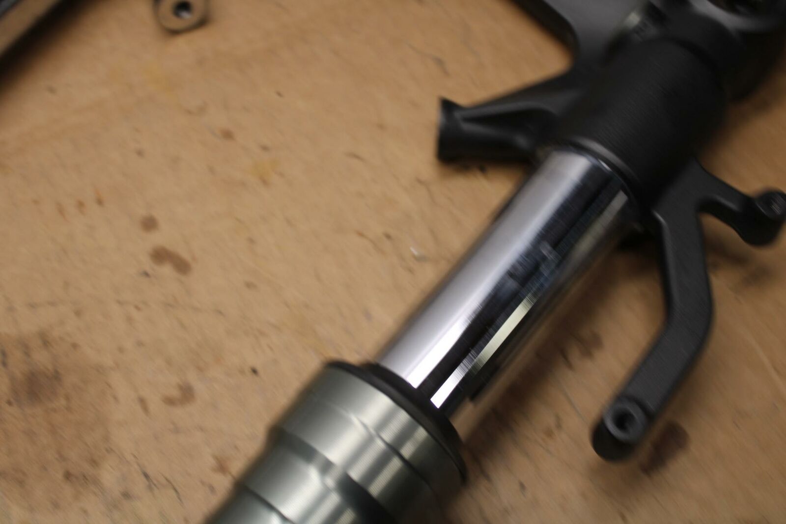 09-12 KAWASAKI NINJA ZX6R FRONT FORKS SHOCK SUSPENSION SET PAIR BB383