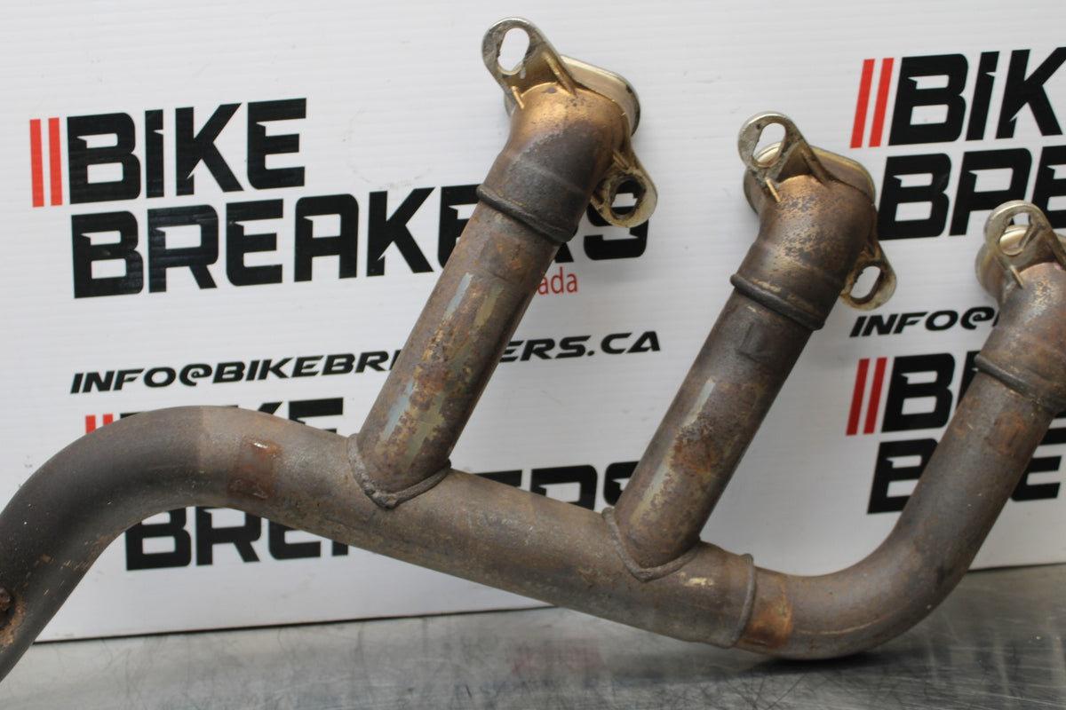 05 TRIUMPH ROCKET III EXHAUST HEADERS PIPES BB186