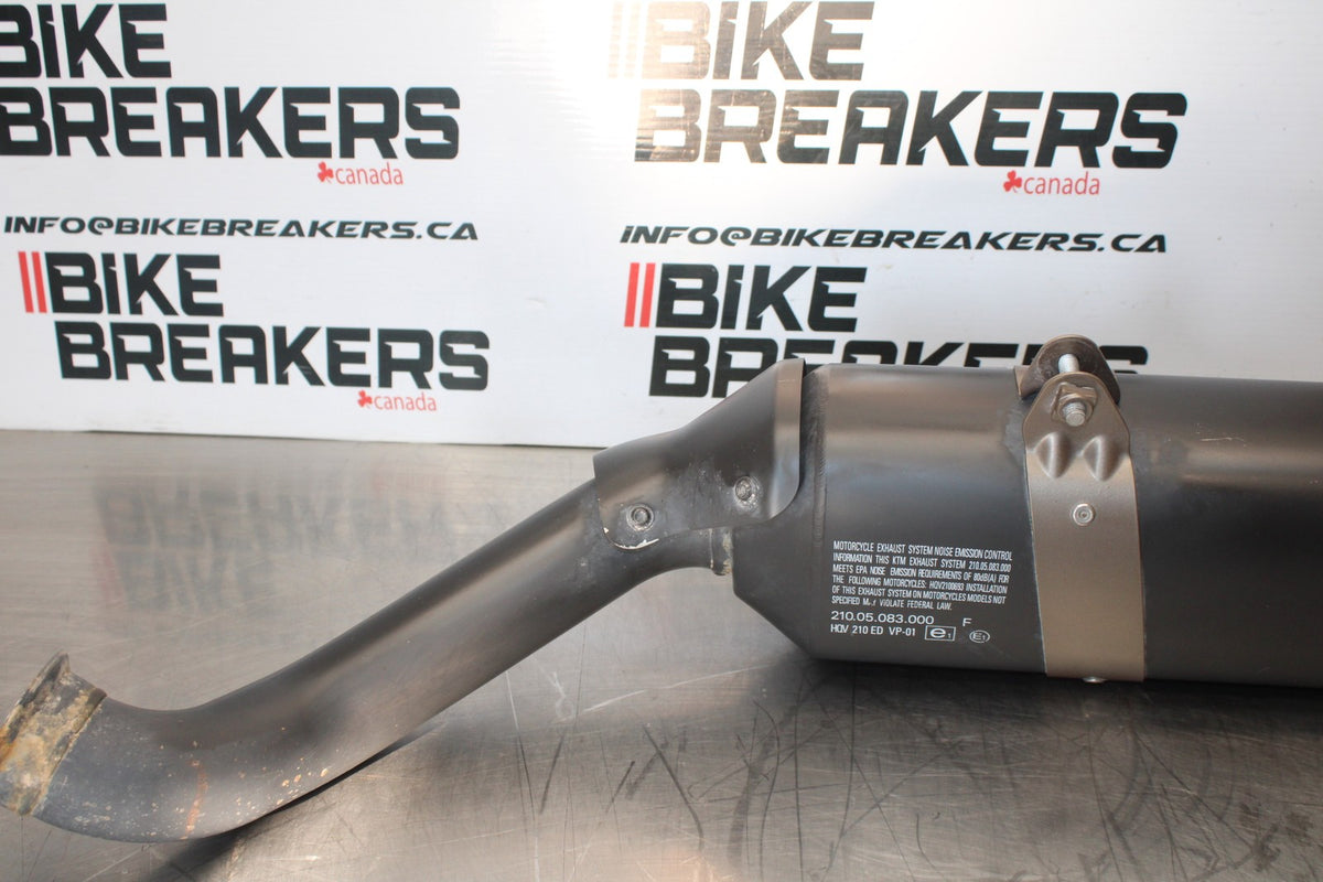 18-22 HUSQVARNA VITPILEN 701 EXHAUST PIPE MUFFLER SLIP ON CAN SILENCER BB198