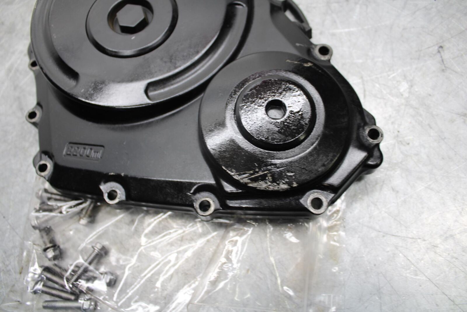 2007 Suzuki GSXR750 CLUTCH SIDE ENGINE MOTOR COVER 11341-01H00 BB50